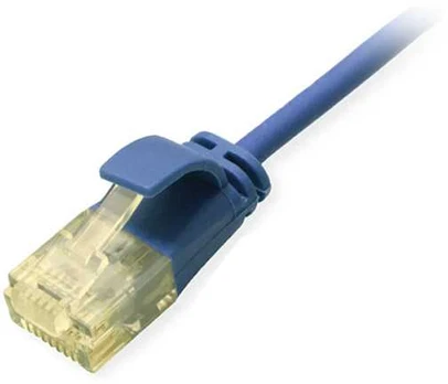 Equip Patchkabel Cat6A Slim U/UTP 2xRJ45 0.50m blau LSZH Polybeutel