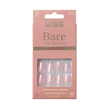 KISS - Bare-But-Better Premium Gel Nails 30 pcs