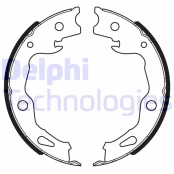 Stabdžių trinkelių komplektas DELPHI LS2186 kaina