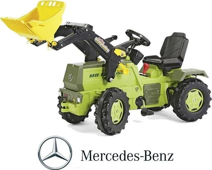 Vaikiškas traktorius su pedalais Mercedes Benz Rolly Toys