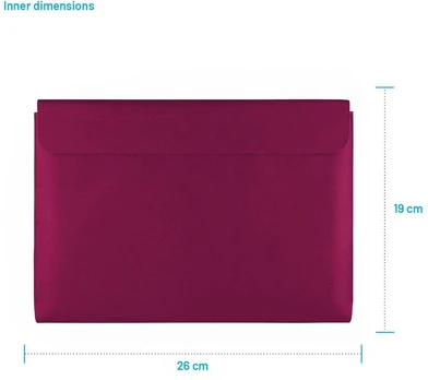 Dėklas na tablet Fixed Dėklas York na tablety do 11'' bordo spalvos
