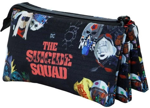 Karactermania DC Comics Suicide Squad Taskforce triple pencil case