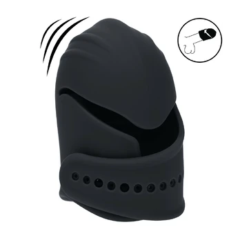 LEVELZ Black - Adjustable Silicone Vibrating Head Machine