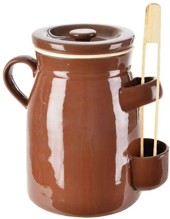 Stiklainis indelis agurkams raugti, 2,5 l