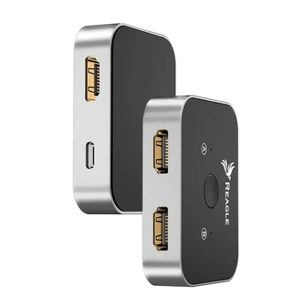 Reagle SWITCH HDMI 2.1 2x1 SPLITTER 1x2 splitter 4k 144hz