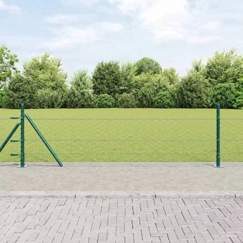 Heksagoninis aptvėrimas Žalias 0.5x100 m Plienas