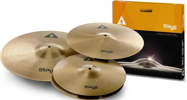 Lėkštės Stagg AXK SET (HH 14", C 16", R 20")