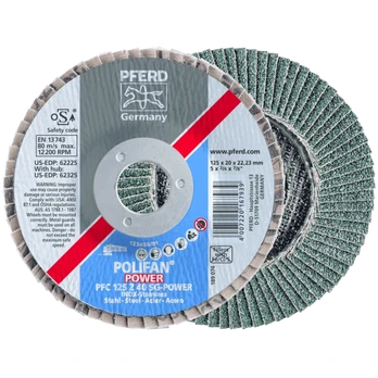 Šlifavimo diskas PFERD PFC 150 Z40 SG-POWER
