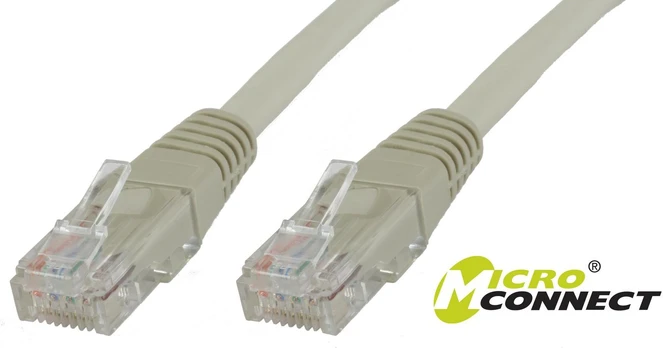 „MicroConnect Patchcord“, U/UTP, CAT6, LSZH, 60 m, „Pilka“ (UTP660)