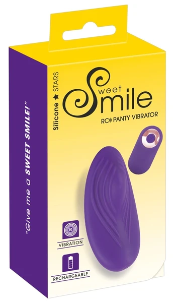 Sweet Smile RC Panty Vibrator dėvimas vibratorius, 8,8 cm