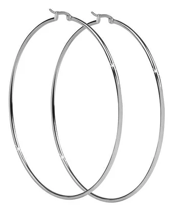 Troli Timeless steel earrings circles