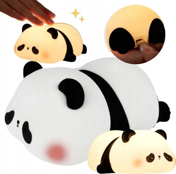 Creative LED LEMPAS PANDA SILICONE 1W VAIKAMS