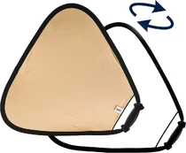 Manfrotto reflector Tri Grip 75cm, golden/white (LA-3641) | LL LR3641 kaina
