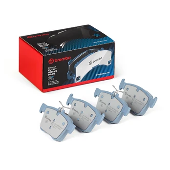 stabdžių trinkelių rinkinys, diskinis stabdys BREMBO P 85 124E