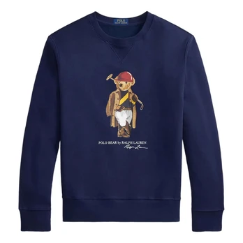Sportinis nertinis vyrams, Mėlyna, Knit-sweatshirt