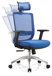 Biuro kėdė MN 6002-T, mėlyna kaina
