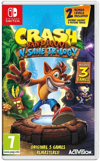 Crash Bandicoot Nsane Trilogy Nintendo Switch
