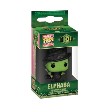 FUNKO POP! Raktų pakabutis: Wicked - Elphaba