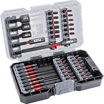 Flex Accessories 41 dalių smūginių antgalių rinkinys FLEX DB 41