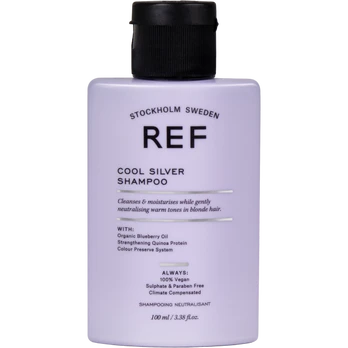 REF Cool Silver Shampoo Geltonus atspalvius neutralizuojantis šempūnas, 100ml
