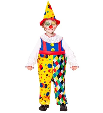 CLOWN (overalls, hat)