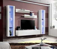 Sekcija Fly A2 su LED apšvietimu, balta kaina