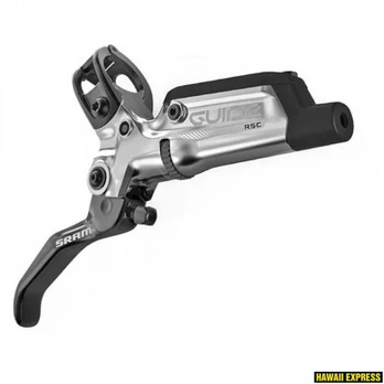 Stabdžių dalis SRAM LEVER ASSEMBLY - ALUMINUM LEVER (ASSEMBLED, NO HOSE, INCLUDES BARB & OLIVE) VERSION 2 Sidabrinis -GUIDE RSC
