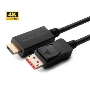 MicroConnect 4K Displayport 1.4 to HDMI 2.0 Cable Supports 4K*2K@60Hz