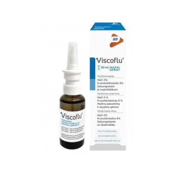 VISCOFLU nosies purškalas, 30 ml
