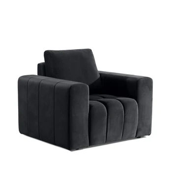 Fotelis Lazaro, pilkas, audinys Monolith 97