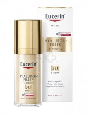EUCERIN Hyaluron Filler + Elasticity serumas 3D 30ml