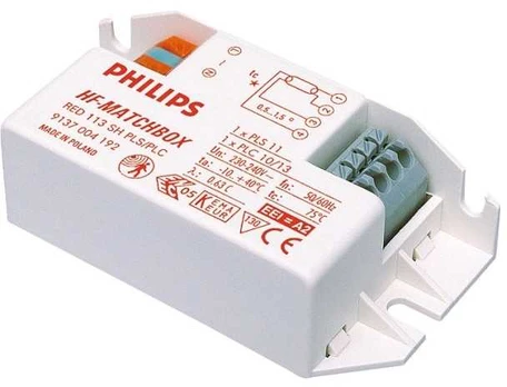 Lubinis šviestuvas Philips Elektronisk Forkobling HF-MATCHBOX 109 Raudonas TL/PLS