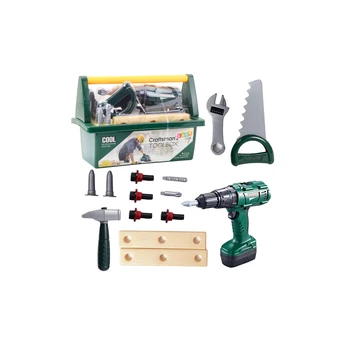 DIY Tool Kit in Box Battery-Powered Drill 14 pcs.