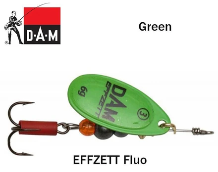 Sukriukė DAM effzett Fluo Green 20 g