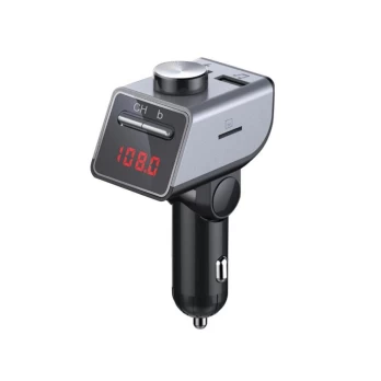 Reguliuojamas FM Bluetooth moduliatorius su 2 USB įkrovimu