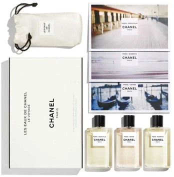 Les Eaux de Chanel Deville, Femei, Eau de toilette, 3x50 ml