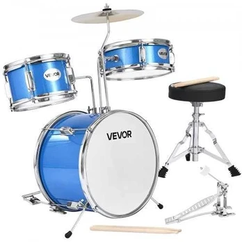 Vaikų 3 dalių būgnų rinkinys su 36 cm būgnu