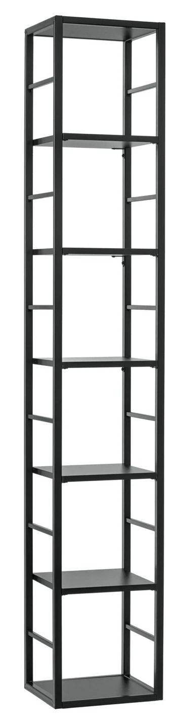 Lentyna ASM Switch RM1, juoda, 30 cm x 25 cm x 176 cm