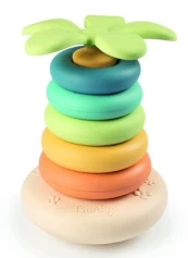 Lavinimo žaislas Smoby Green Roly Poly Pyramid 181202, 23 cm kaina