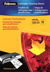 LAMINATOR ACC CLEANING SHEET/10PCS 5320604 FELLOWES kaina