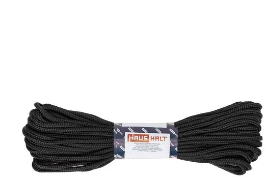 Haushalt Mistrall BRAIDED POLYAMIDE ROPE Juodas 2MM/25M