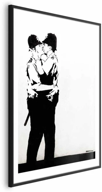 Artgeist Plakatas - The Policemen's Kiss
