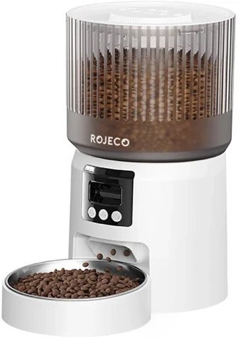 Pet Feeder Rojeco Smart Pet Feeder Video Version 1080P
