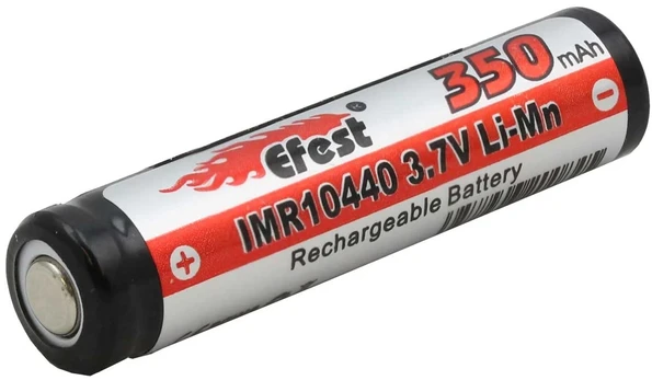 EFEST 3.7V 350mAh AAA akumuliatorius IMR10440