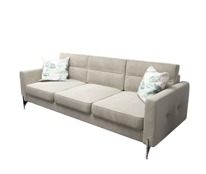 Trivietė sofa - lova ARTIS DL, smėlio