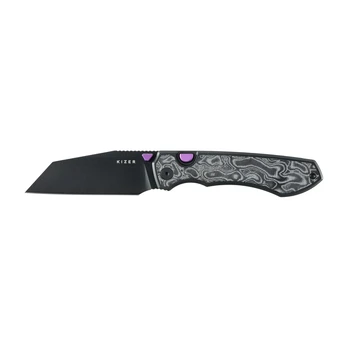 Kizer Wharning Ki3738A2 Sulankstomas peilis