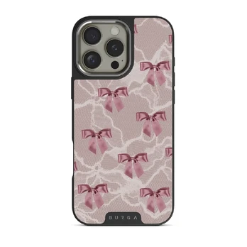 Ballerina - iPhone 16 Pro Case, Elite Dark (MagSafe) / Silver