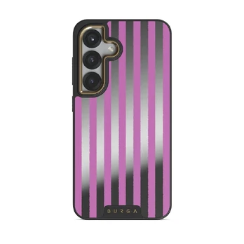 Serve It - Samsung Galaxy S25 Plus Case, Elite Mirror Dark (Magnetic) / Gold