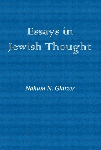Essays in Jewish Thought