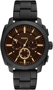Laikrodis Fossil Machine Chronograph FS6097 Juoda